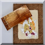 B02. Lot of 2 handmade journals - $30 